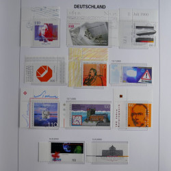 Collection timbres d'Allemagne République Fédérale 1949-2001 en 2 albums DAVO.