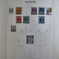 Collection timbres d'Allemagne Reich - Berlin en un album DAVO.