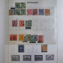 Collection timbres d'Allemagne Reich - Berlin en un album DAVO.