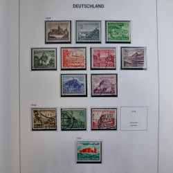 Collection timbres d'Allemagne Reich - Berlin en un album DAVO.