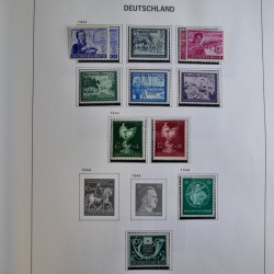 Collection timbres d'Allemagne Reich - Berlin en un album DAVO.