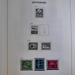Collection timbres d'Allemagne Reich - Berlin en un album DAVO.
