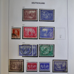 Collection timbres d'Allemagne Reich - Berlin en un album DAVO.