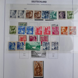 Collection timbres d'Allemagne Reich - Berlin en un album DAVO.