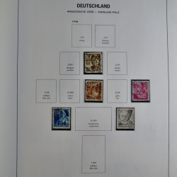 Collection timbres d'Allemagne Reich - Berlin en un album DAVO.