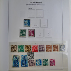 Collection timbres d'Allemagne Reich - Berlin en un album DAVO.