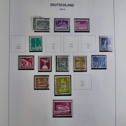 Collection timbres d'Allemagne Reich - Berlin en un album DAVO.