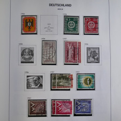 Collection timbres d'Allemagne Reich - Berlin en un album DAVO.
