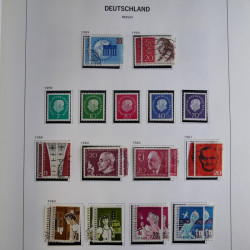 Collection timbres d'Allemagne Reich - Berlin en un album DAVO.