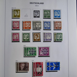 Collection timbres d'Allemagne Reich - Berlin en un album DAVO.