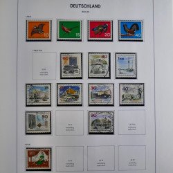 Collection timbres d'Allemagne Reich - Berlin en un album DAVO.