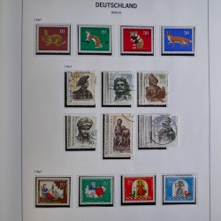 Collection timbres d'Allemagne Reich - Berlin en un album DAVO.