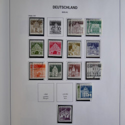 Collection timbres d'Allemagne Reich - Berlin en un album DAVO.