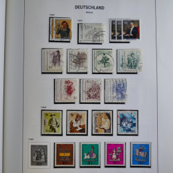 Collection timbres d'Allemagne Reich - Berlin en un album DAVO.