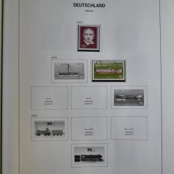 Collection timbres d'Allemagne Reich - Berlin en un album DAVO.