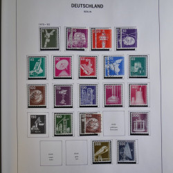 Collection timbres d'Allemagne Reich - Berlin en un album DAVO.