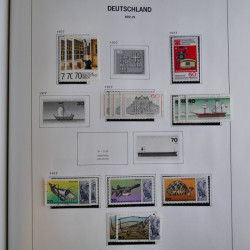 Collection timbres d'Allemagne Reich - Berlin en un album DAVO.