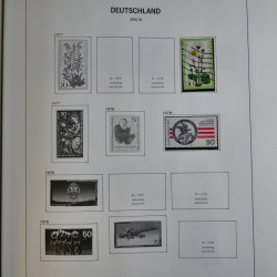 Collection timbres d'Allemagne Reich - Berlin en un album DAVO.