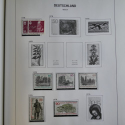 Collection timbres d'Allemagne Reich - Berlin en un album DAVO.