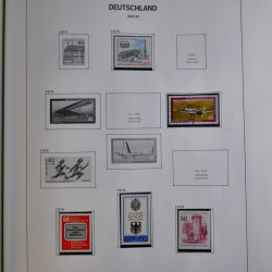 Collection timbres d'Allemagne Reich - Berlin en un album DAVO.