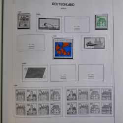 Collection timbres d'Allemagne Reich - Berlin en un album DAVO.