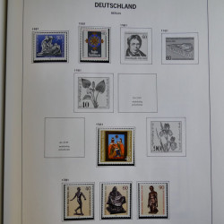 Collection timbres d'Allemagne Reich - Berlin en un album DAVO.