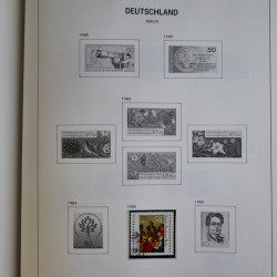 Collection timbres d'Allemagne Reich - Berlin en un album DAVO.