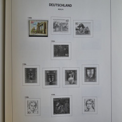 Collection timbres d'Allemagne Reich - Berlin en un album DAVO.