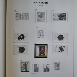 Collection timbres d'Allemagne Reich - Berlin en un album DAVO.