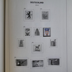 Collection timbres d'Allemagne Reich - Berlin en un album DAVO.