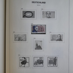 Collection timbres d'Allemagne Reich - Berlin en un album DAVO.
