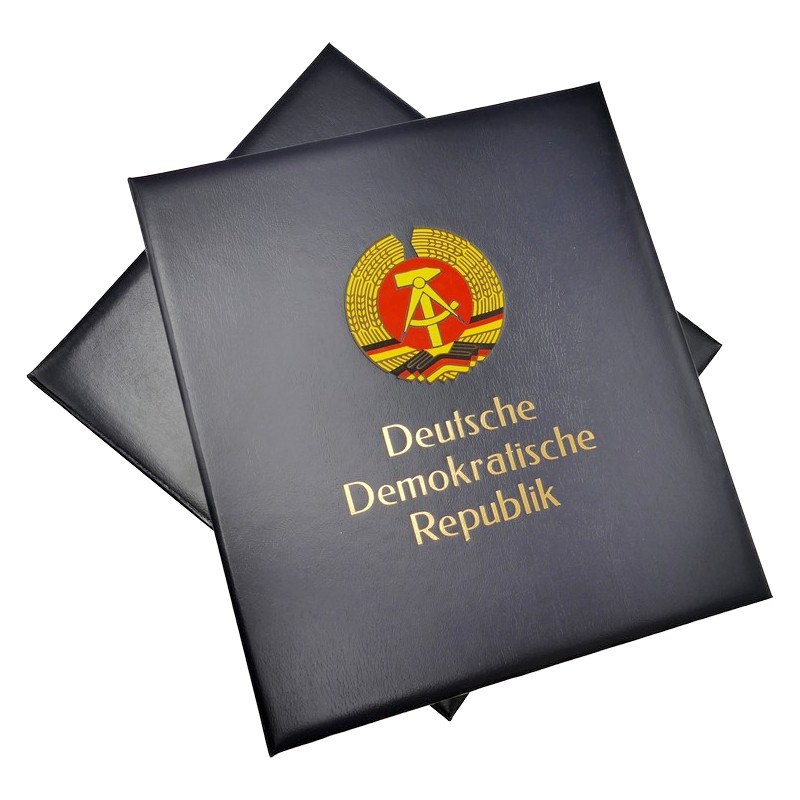Collection timbres d'Allemagne de l'Est 1949-1974 en 2 albums DAVO.