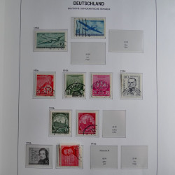 Collection timbres d'Allemagne de l'Est 1949-1974 en 2 albums DAVO.