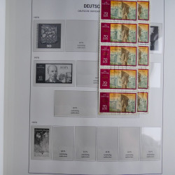Collection timbres d'Allemagne de l'Est 1949-1974 en 2 albums DAVO.