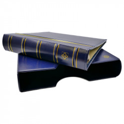 Reliure à 13 anneaux Excellent Classic Leuchtturm avec étui de protection.