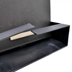 Boite de rangement et présentation pour cartes de classement format A5.