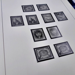 Reliure Safe avec des feuilles préimprimées Nations Unies 1951-1967.