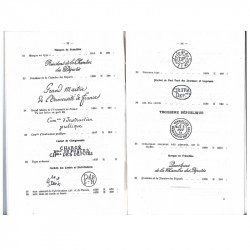Catalogue des marques postales et oblitérations des bureaux spéciaux 1785-1876.