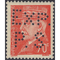 Exposition philatélique de Saumur timbre de France perforé N°511d neuf**.