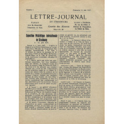 Vignette journée de l'aviation Strasbourg par Ballon N°10a sur gazette des absents.