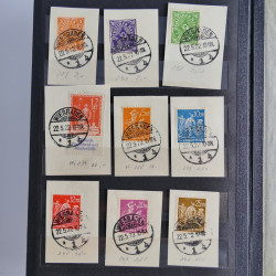 Vrac philatélique de timbres du monde en un carton.