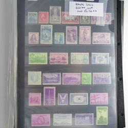 Vrac philatélique de timbres du monde en un carton.