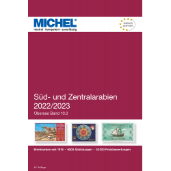 Catalogue Michel timbres d'Arabie centrale et sud 2022-2023.