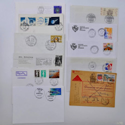 Lot de 500 enveloppes affranchies, commémoratifs Alsace 1960-2006.