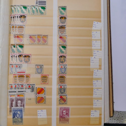 Lot de timbres d'Allemagne zones d'occupation neufs en un album.