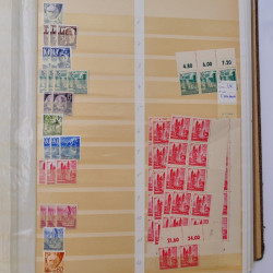 Lot de timbres d'Allemagne zones d'occupation neufs en un album.