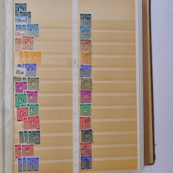Lot de timbres d'Allemagne zones d'occupation neufs en un album.