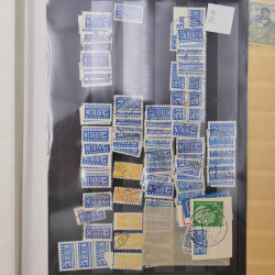 Lot de timbres d'Allemagne zones d'occupation neufs en un album.