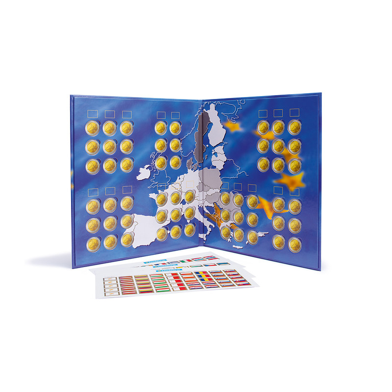 Album numismatique Presso - Collection spéciale 2 euros commémoratives.