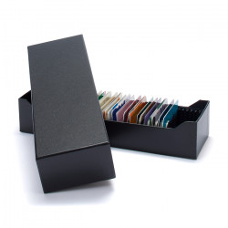 Boite de rangement Logik pour 40 coincards ou lingotins d'or en blister.